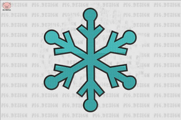 Christmas Snowflake Embroidery